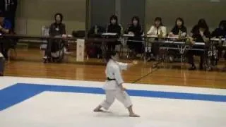 エンピ　国体二次予選少年女子形二回戦　Enpi　Karate　Kata