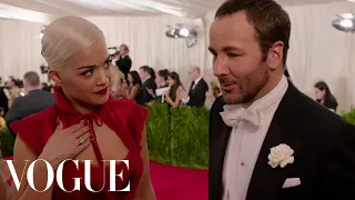 Tom Ford and Rita Ora at the Met Gala 2015 | China: Through the Looking Glass