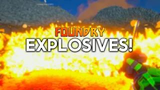 MAKING A MOUNTAIN GO BOOM... In Foundry