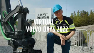Volvo days 2022: Compact excavator attachments and range