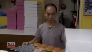 People buy out entire store's doughnuts so the owner can go home and take care of his sick wife