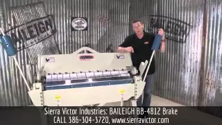 Sierra Victor Machinery: BAILEIGH BB-4812 Brake
