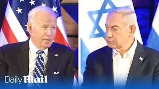 Biden tells Netanyahu the U.S. stands in solidarity with Israel