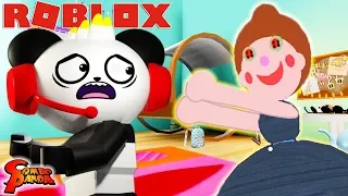 ESCAPE THE EVIL DOLL HOUSE OBBY IN ROBLOX! Let's Play Roblox Doll House Obby with Combo Panda