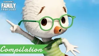 CHICKEN LITTLE | All the BEST Clips and Trailer Compilation for Disney Movie
