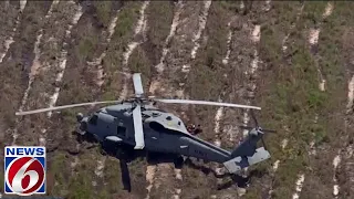 Navy helicopter makes emergency landing in Ormond Beach