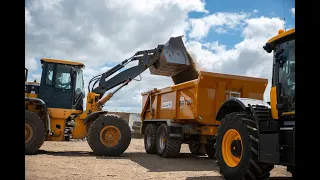 SRT20 Plus - Stone and Rubble Trailer in Action