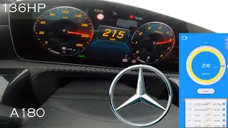 2021 Mercedes-Benz A180 acceleration w dragy