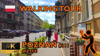 ⁴ᴷ⁶⁰ 🇵🇱 Poznan, Poland | Walking Tour | #111 - Jeżyce District (May 2023) [4K]