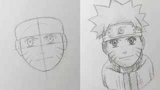 How To Draw Naruto With Ease! | Naruto Shippuden | ss_art1