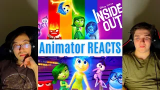 REACTING to *Inside Out* I AM WEEPING (First Time Watching) Animator Reacts