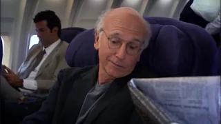 Curb your enthusiasm: plane funny scene