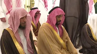 #VIDEO: Crown Prince Mohammed bin Salman visits and prays at Prophet’s Mosque in #Madinah