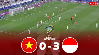 VIETNAM vs INDONESIA | Asian Qualifiers 2026 World Cup | Full Match