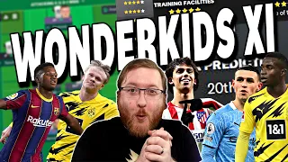 FM21 Wonderkids XI! Best Wonderkids Team Up in Football Manager 21!