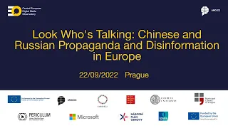 Look Who's Talking: Chinese and Russian Propaganda and Disinformation in Europe