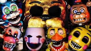 FNAF 2 Jumpscares Re-Animated in UCN Mods