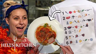 Emoji Jacket Challenge: Young Guns Struggle To Keep To The Recipes | Hell's Kitchen