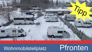 Pfronten Allgäu - Wohnmobilstellplatz Pfronten / womoclick #topstellplatz