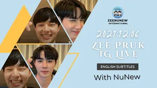 【ENG/RUS/POR SUBS】2021.12.06 Zee's IG Live with NuNew