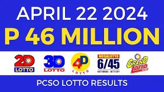 Lotto Result Today 9pm April 22 2024 [Complete Details]