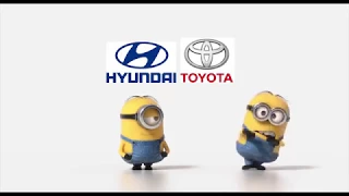 Hyundai vs Toyota Minions Style (Funny Video)