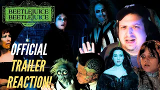 BEETLEJUICE BEETLEJUICE Official Trailer REACTION!