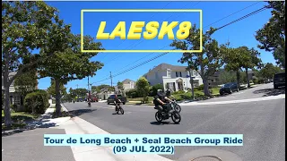 LAESK8 - Tour de Long Beach + Seal Beach Ride