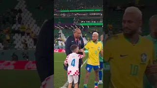Son of Ivan Perišic consoles Neymar after loss