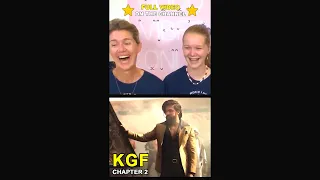 KGF 2 TRAILER REACTION 🔥