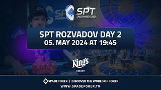 🇭🇺 SPT ROZVADOV: MAIN EVENT - DAY2, King's Resort 🇭🇺 #spadepoker #poker