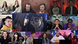 Attack On Titan 4x20 Reaction Mashup | Eren is Plotting ? 🤔