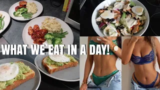 WHAT WE EAT IN A DAY! | Immie and Kirra