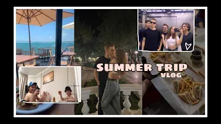 VLOG: ПОЕХАЛИ КОМПАНИЕЙ НА МОРЕ// SUMMER TRIP 2022