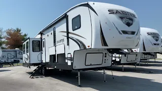 2021 Sabre 36BHQ Bunkhouse Travel Trailer Tour | Tri State RV, Anna IL