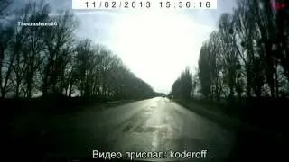 Russian car crash compilation February 2014