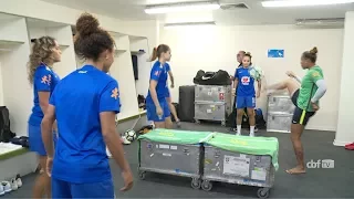 Seleção Brasileira Feminina: confira os bastidores da vitória sobre o Chile por 4 a 0