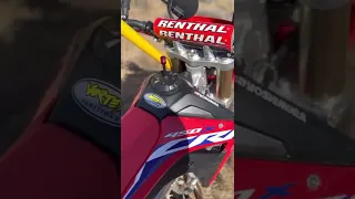 2022 Honda CRF450X upgrades