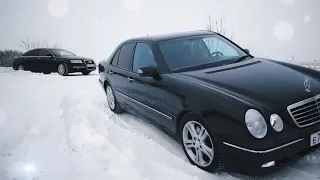 Audi vs Mercedes vs Subaru - Заруба седанов - Versus sedan offroad.