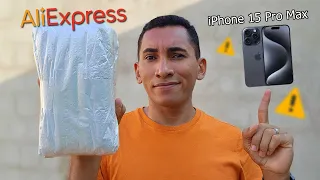 IMPORTEI o iPhone 15 Pro Max do ALIEXPRESS e olha no que DEU