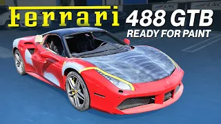 REBUILDING AN ABANDONED WRECKED FERRARI 488 GTB PART 3