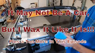 Part 7 MiniMax Sliding Table Saw Install And Shop Remodel- Painting and Shop Modifications Continued