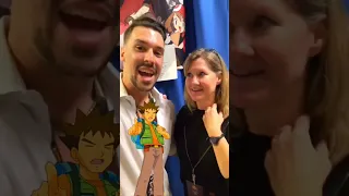 A special throwback with Veronica Taylor, the OG voice of Ash Ketchum ❤️🤍 #pokemon #voiceactor