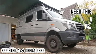 Ein Tag in München bei Dennis und seinem Mercedes Sprinter 4x4 Oberaigner DIY Campervan! NEED THIS😍