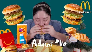 Mcdonald's mukbang happy meal #adventmukbang #mcdonalds