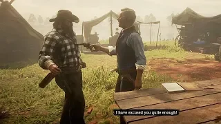 Hosea Almost Kills Bill / Hidden Dialogue / Red Dead Redemption 2