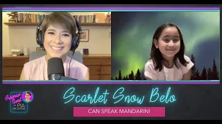 Scarlet Snow knows how to speak three languages | Surprise Guest with Pia Arcangel