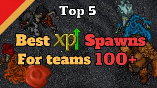 Best Experience Spawns for a Team Level 100.