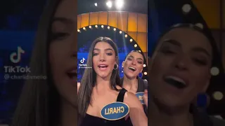 Charli and Dixie on Family Fued with Steve Harvey😯🕹