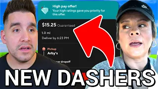 NEW DoorDash Dasher Gets BETTER Offers? | First Shift